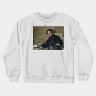 Stephane Mallarme by Edouard Manet Crewneck Sweatshirt